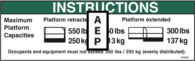 Genie 1259923 Instr-Max Cap -4047