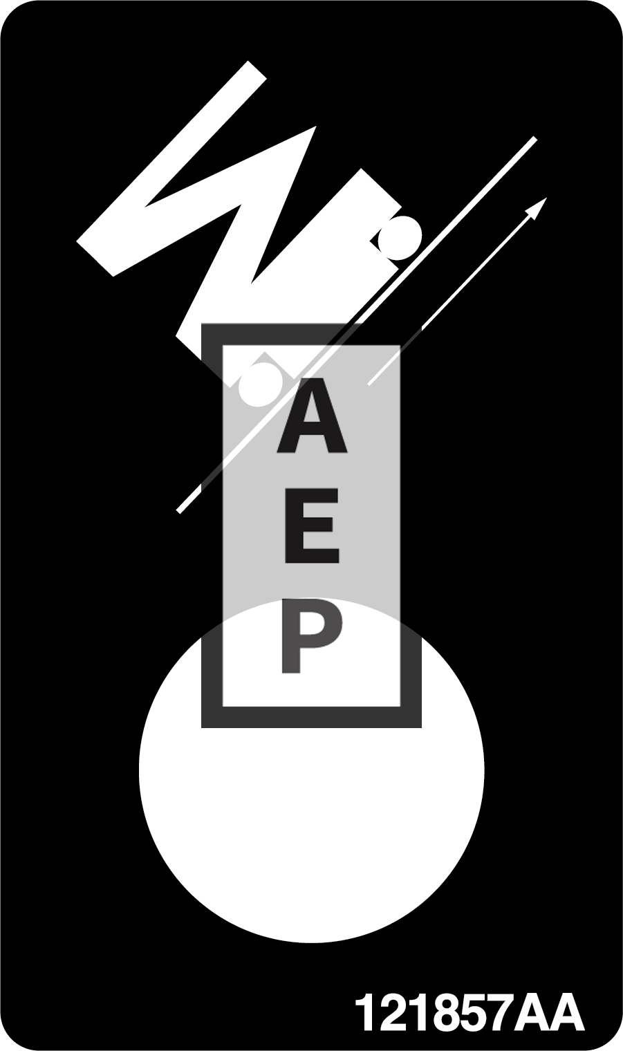 Skyjack 121857 Decal High Normal