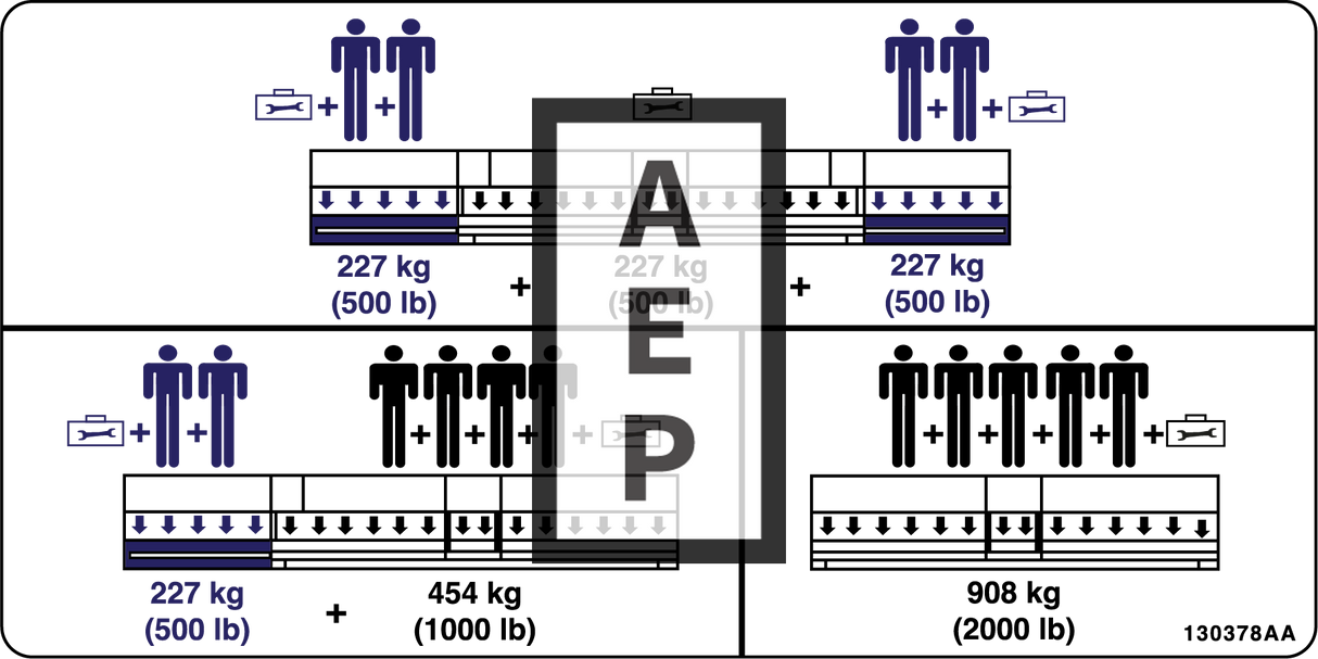 Skyjack 130378 Decal Platform Cap 2000L