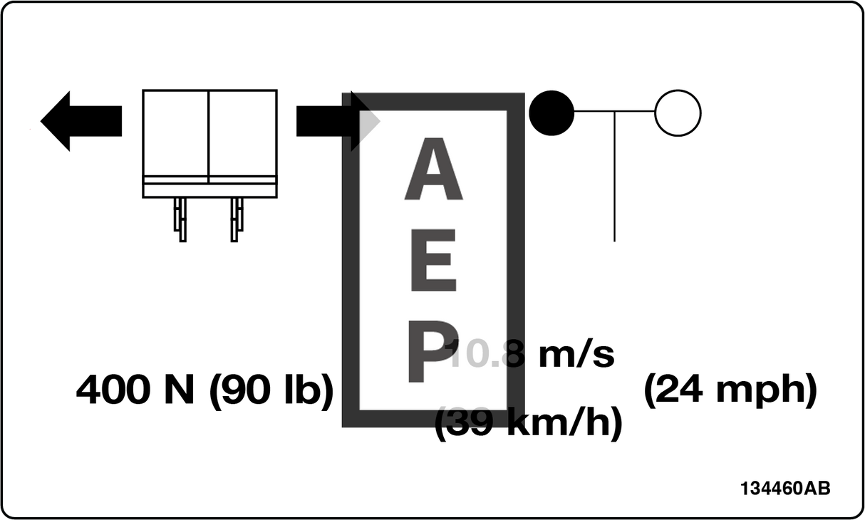 Skyjack 134460 Decal Side Force Outdoor