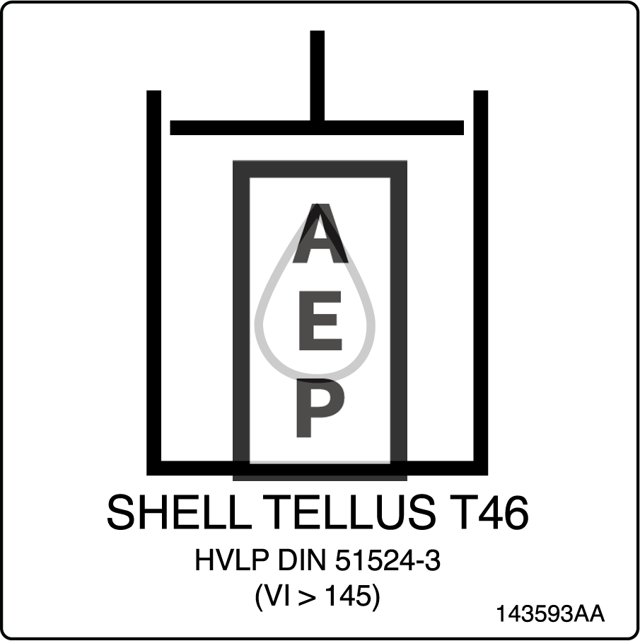 Skyjack 143593 Decal Hydraulic Oil