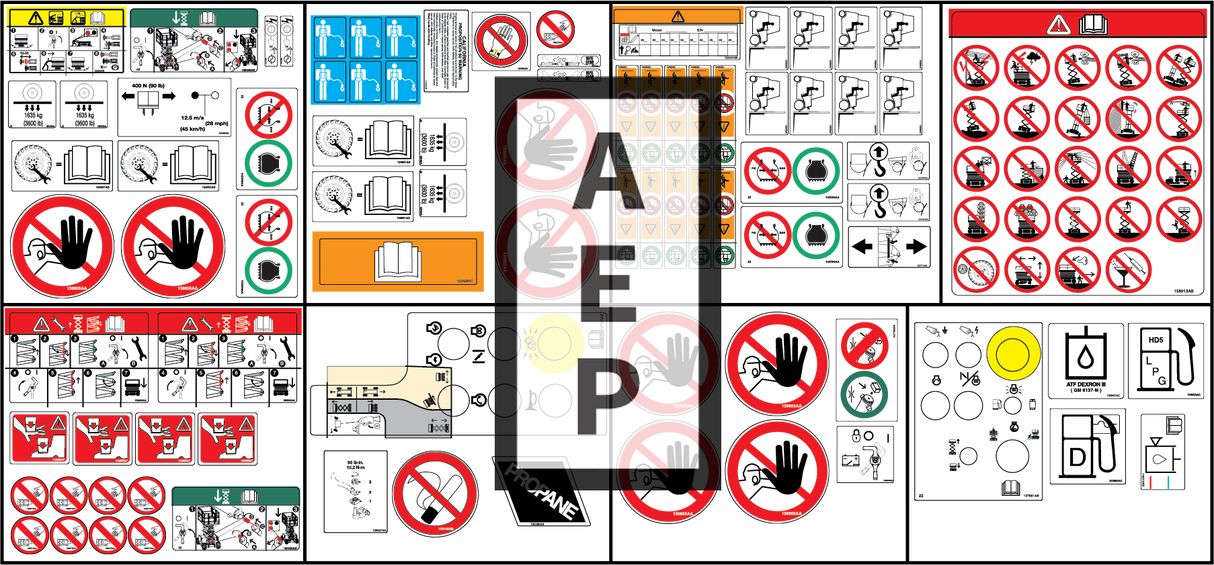 Skyjack 160892 Decal Kit 68Rt