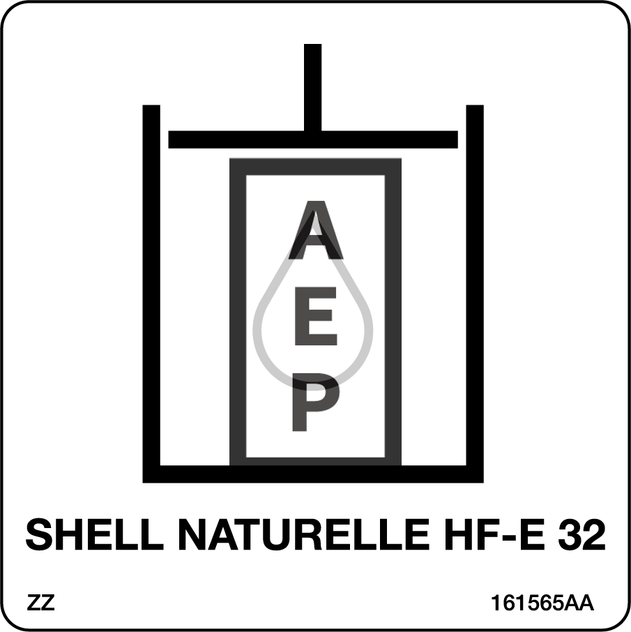 Skyjack 161565 Decal Hydraulic Oil