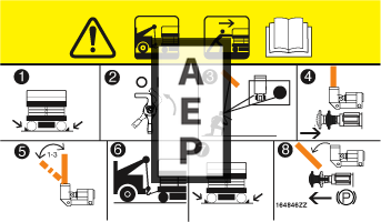 Skyjack 164846 Decal Vr Towing Pushinng Pro