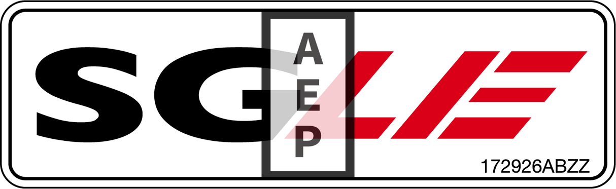 Skyjack 172926 Decal Sgle