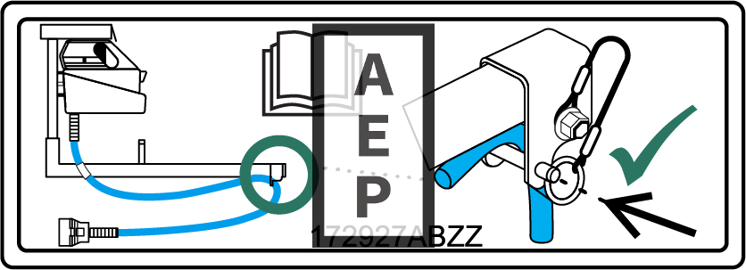 Skyjack 172927 Decal Platform Control Cable Pi