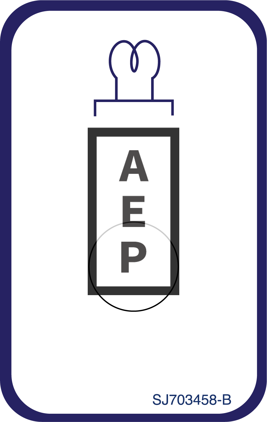 Skyjack 703458 Decal Diesel Glow Plug