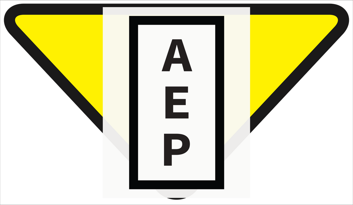 Genie 27207 DECAL,TRIANGLE,YELLOW