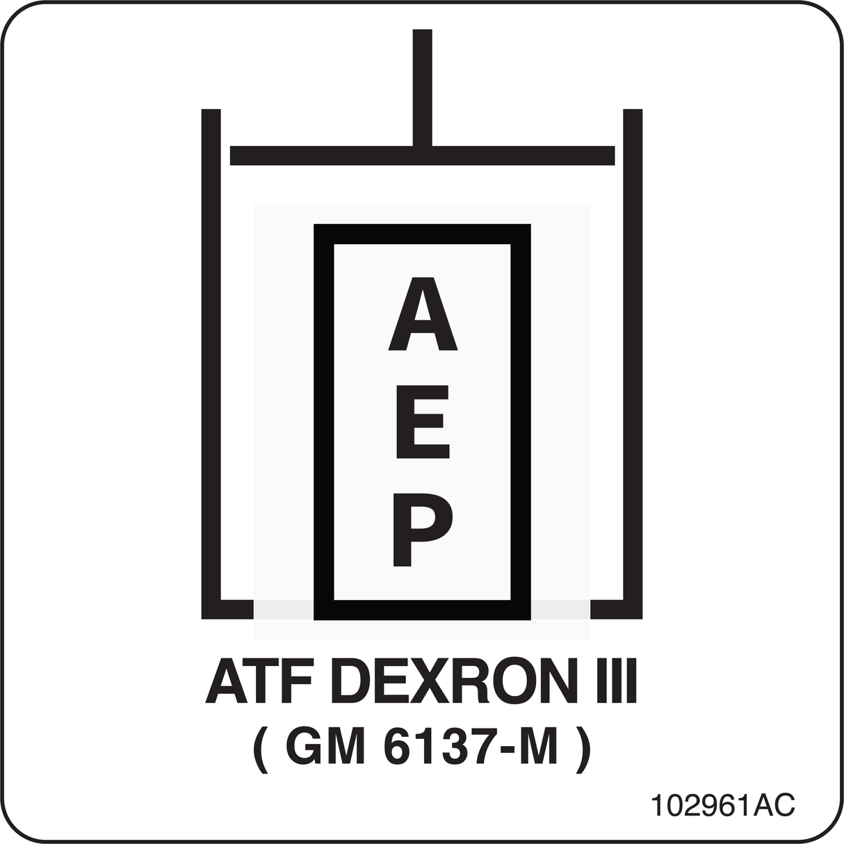 Skyjack 102961 Decal, Hydraulic Oil Only
