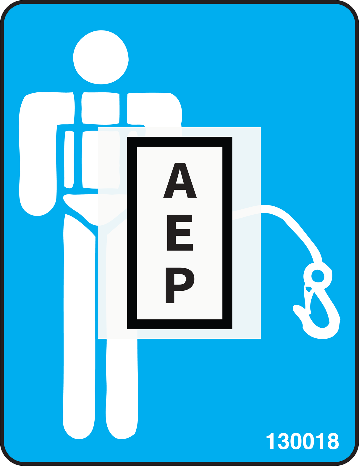 Skyjack 130018 Decal, Harness Anchorage P