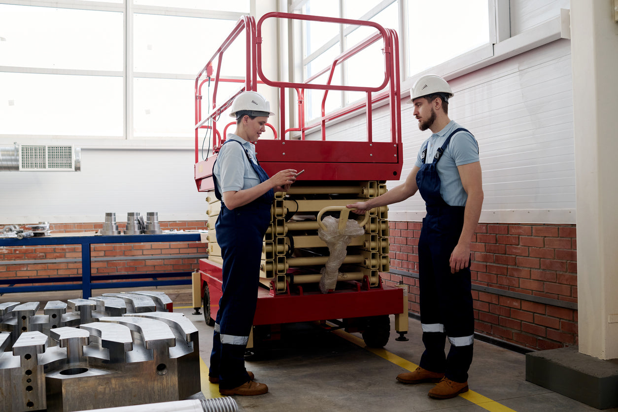 How to Maintain Scissor Lift Battery Chargers for an Increased Lifespan