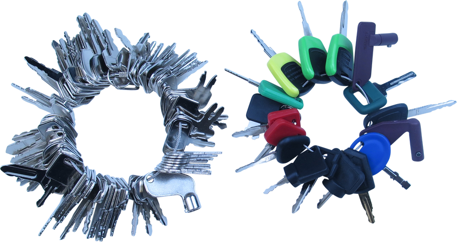 Machine Key Set 100