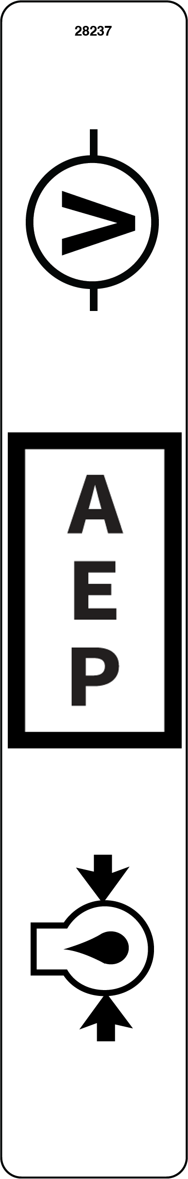 Genie 28237 Safety Label Engine Gauges | Aerial Lift Decals