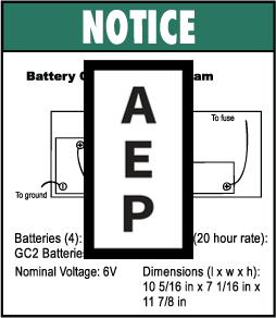 Genie 46286 Notice-Battery Connect