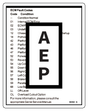 Genie 65052 Label-Fault Codes