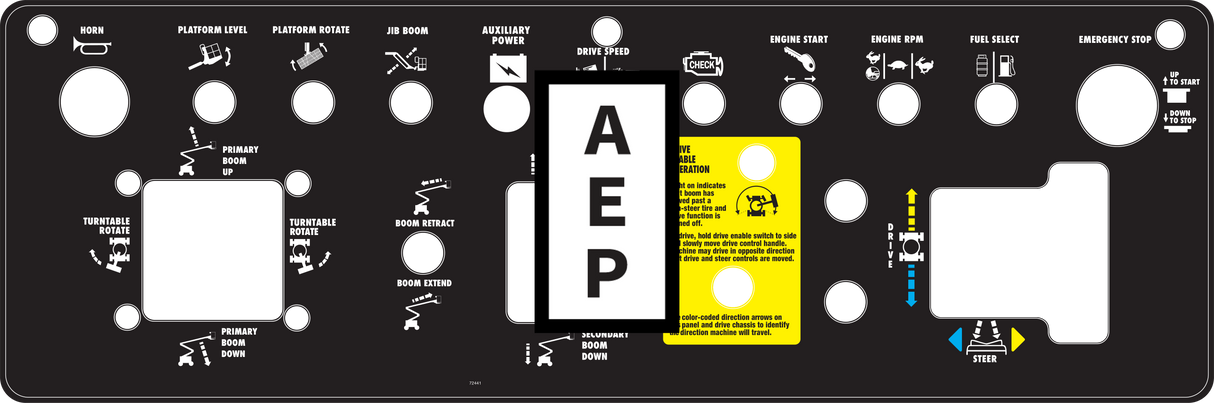 Genie 72441 Platform Control Panel