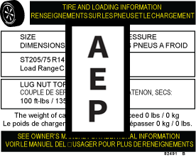 Genie 82491 Notice-Tire Specs-Tz34