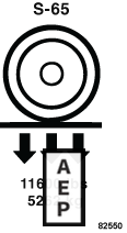 82550 Decal Label-Wheel Load S65 For Genie