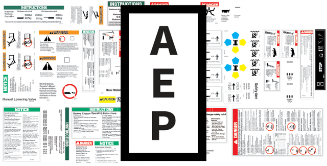 Genie 82707 Decal Kit-Safety-Gs2032&2632