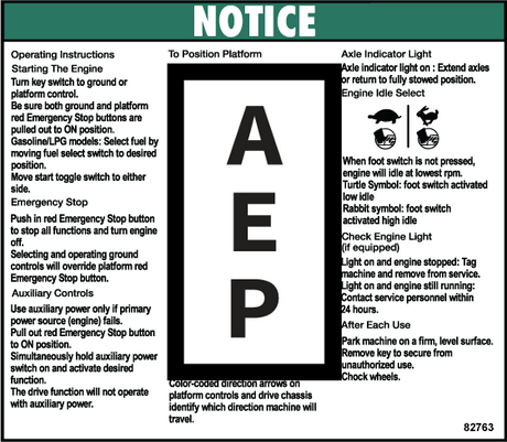 Genie 82763 Notice-Operating Inst.Ic