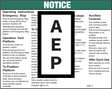 Genie 97894 Notice-Oper Inst Plat-Dc