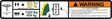 JLG 1001125175 Decal Dual Capacity Ansi Plf