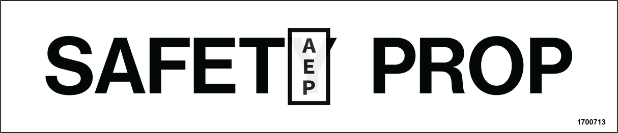 JLG 1700713 Decal Safety Props