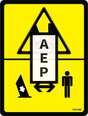JLG 1701785 Decal O R Warning Ce Aus