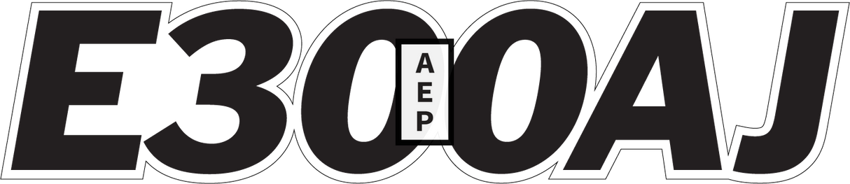 JLG 1704199 Decal Model E300Aj