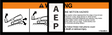 JLG 1704468 Decal Mach Motion Hazard