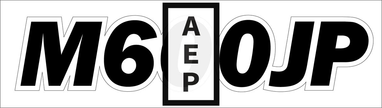 JLG 1704494 Decal Model Designation M600Jp