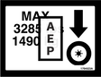 JLG 1704523 Decal Max Tire Load