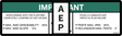 JLG 1704597 Decal Gradeability Ansi Fre