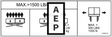 JLG 1705021 Decal Cap1500Lb 681Kgext