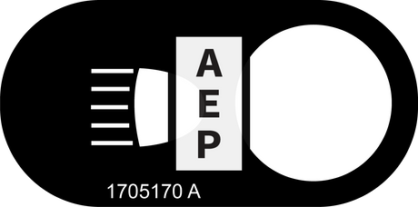 JLG 1705170 Decal Headlight