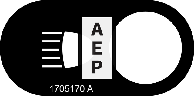 JLG 1705170 Decal Headlight