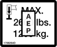JLG 1706264 Decal Pad Load
