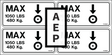 JLG 2901849 Decal Kit Wheel Load Decals 1932E2