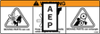 JLG 4108981 Decal Fan Warning