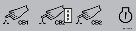 Skyjack 138385 Decal Circuit Breaker