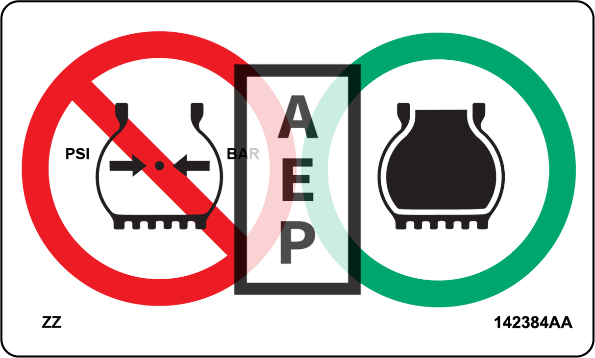 Skyjack 142384 Decal Tires Foam Fill Onl