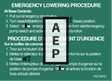 Skyjack 143760 Decal Base Emergency Lowe