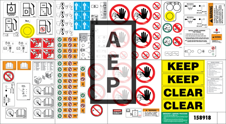 Skyjack 158918 Decal Kit Sjrt 8831 8841