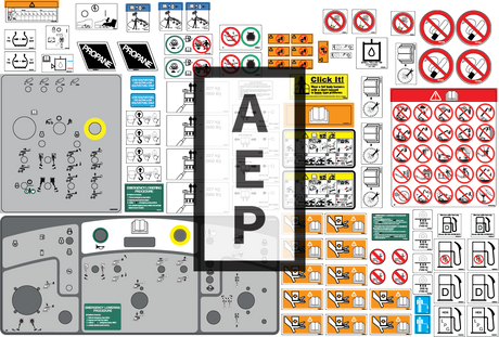 Skyjack 166312 Decal Kit Sj63Aj