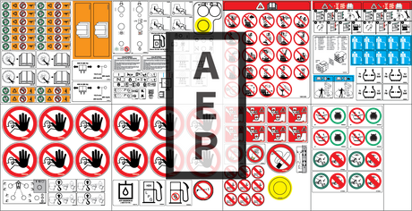 Skyjack 166331 Decal Kit 9250 Ansi Csa