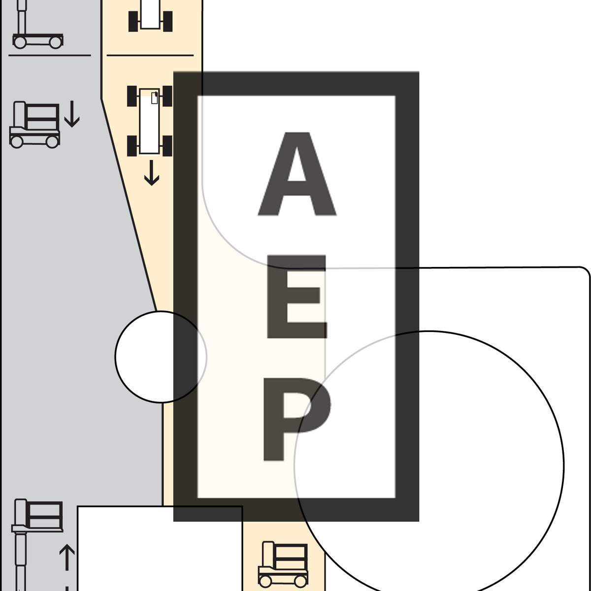 Skyjack 230746 Decal Sj20 Platform Controls | Aerial Safety Labels