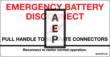 Skyjack 701814 Decal Disc