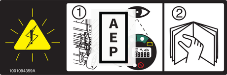 JLG 1001094359, DECAL,TROUBLESHOOTING ES