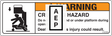 JLG 1703786, DECAL,WARNING-CRUSHING