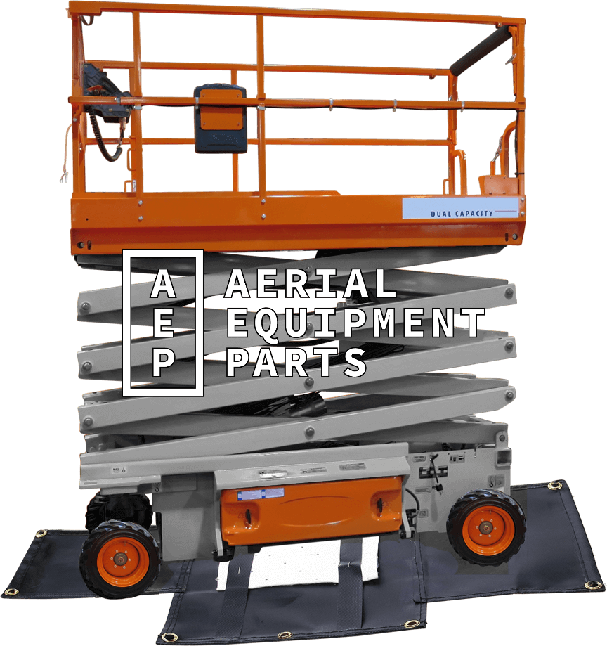 JLG 260MRT diaper belly tarp